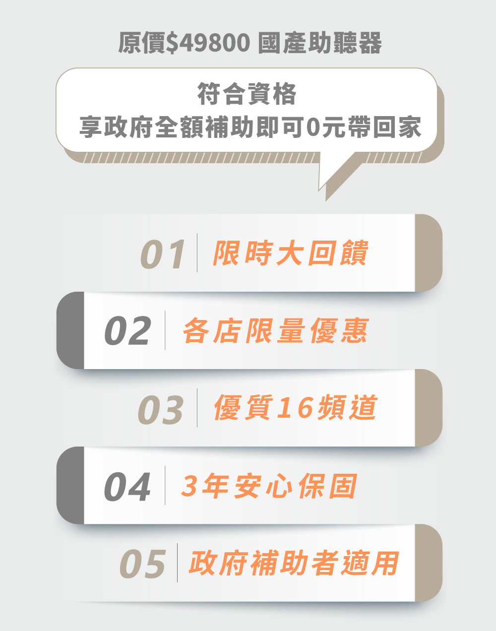 最新元健聽力補助專案：0元申購數位助聽器！-元健助聽器