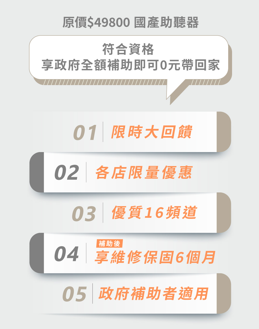 最新元健聽力補助專案:0元申購數位助聽器!-元健助聽器