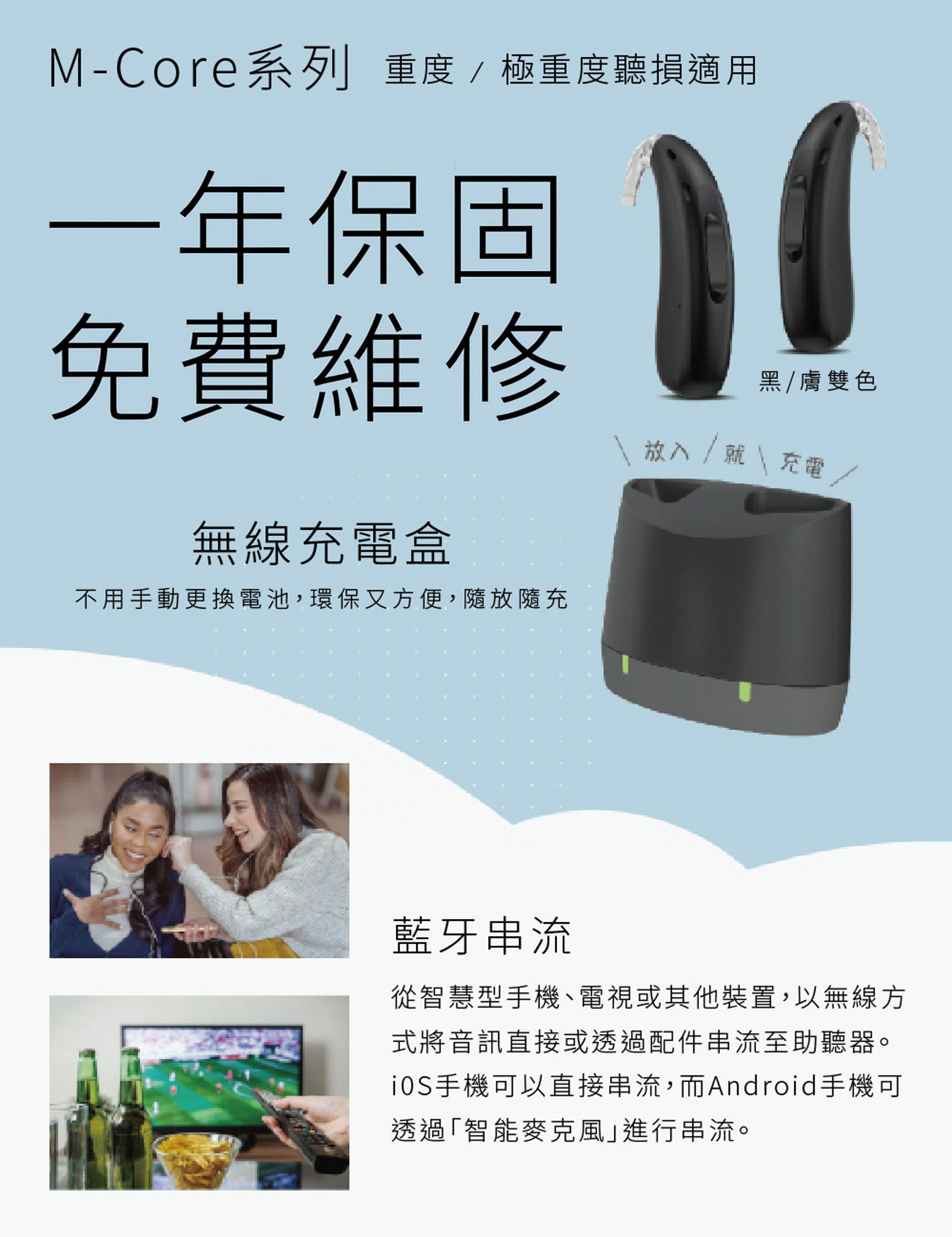 M-CORE助聽器產品介紹