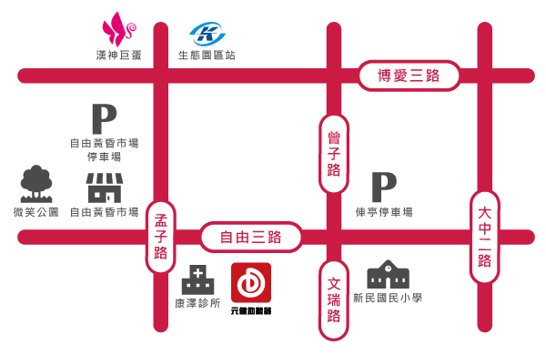 21左營門市地圖