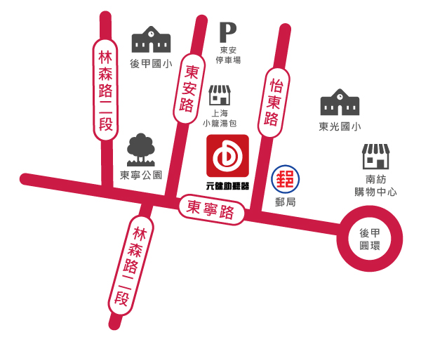 33東門門市地圖