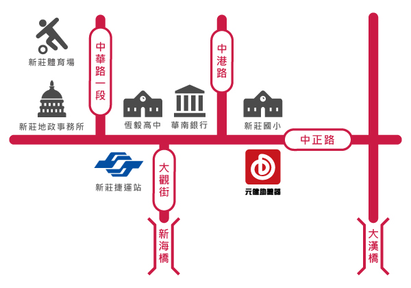 52新莊門市地圖