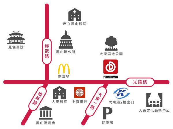 57鳳山門市地圖