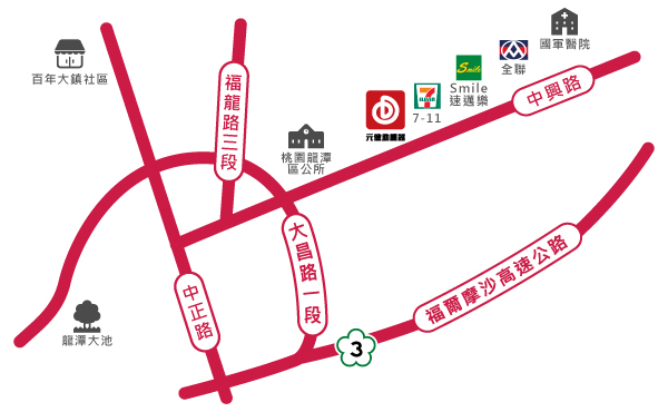 60龍潭門市地圖