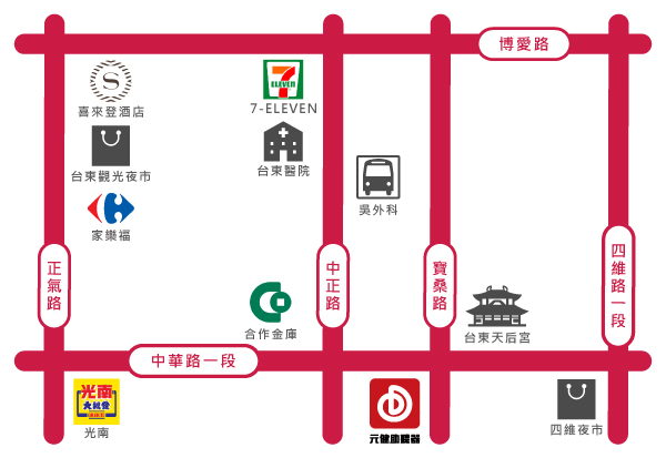 65寶桑門市地圖